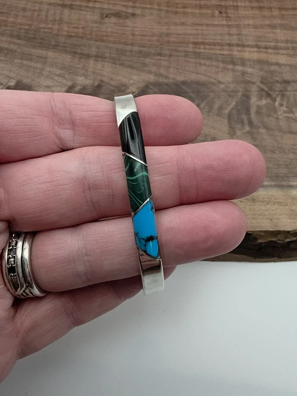 925 Sterling Silver vintage bangle